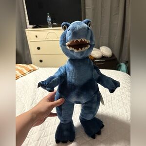 Build A Bear Blue Dinosaur T-Rex Plush